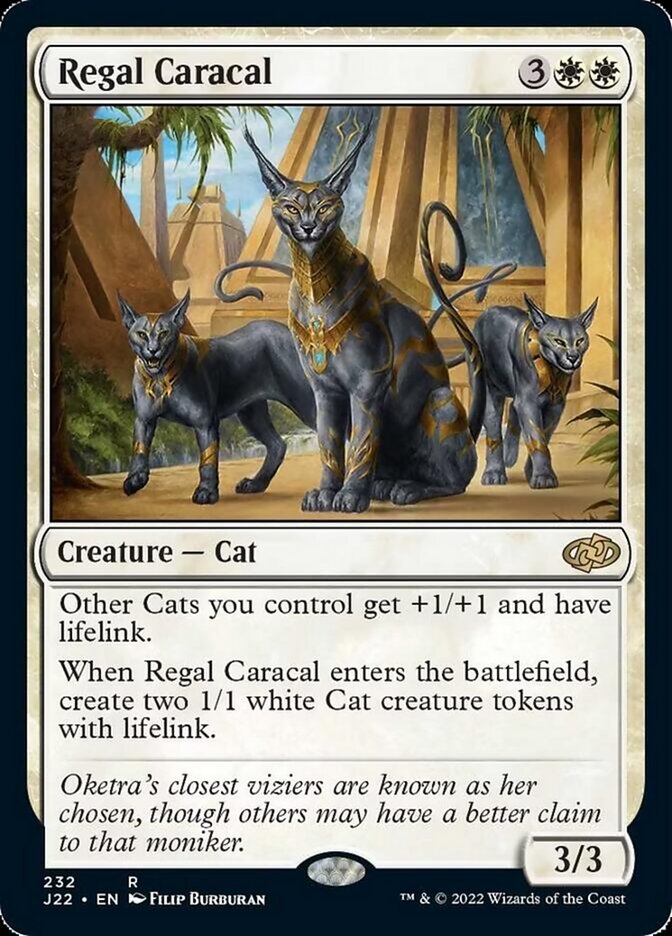 Regal Caracal [Jumpstart 2022] | Dumpster Cat Games