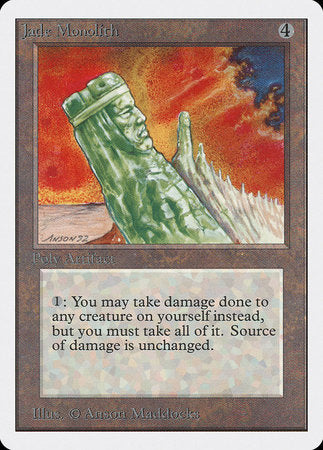 Jade Monolith [Unlimited Edition] | Dumpster Cat Games