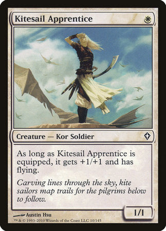 Kitesail Apprentice [Worldwake] | Dumpster Cat Games