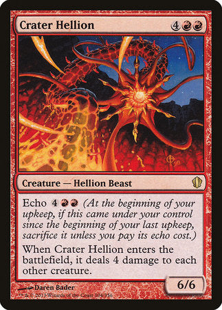 Crater Hellion [Commander 2013] | Dumpster Cat Games