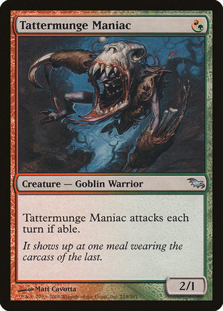 Tattermunge Maniac [Shadowmoor] | Dumpster Cat Games