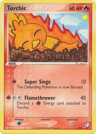 Torchic (3/5) [Kids WB Promos] | Dumpster Cat Games