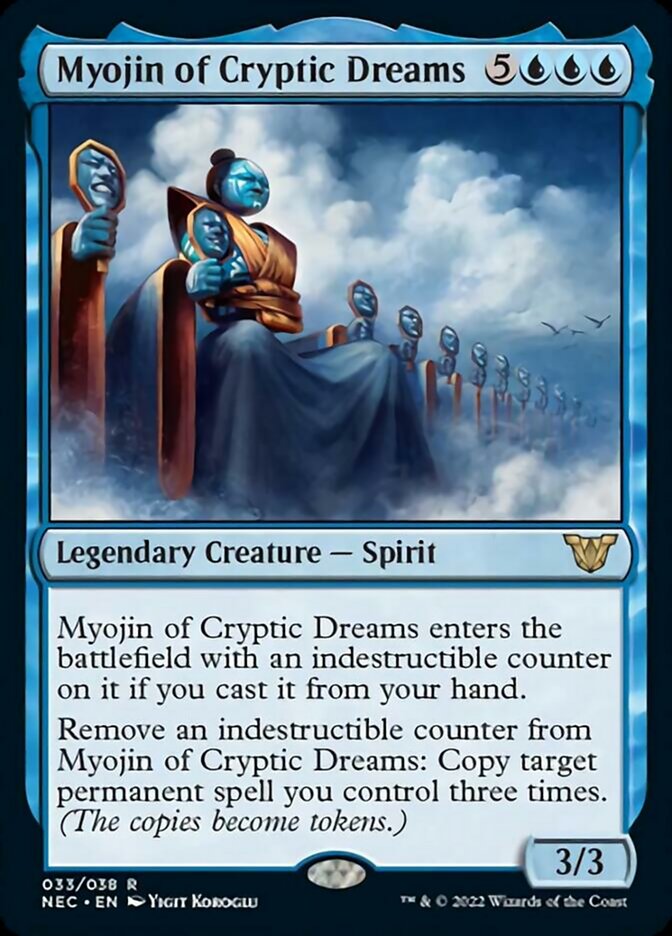 Myojin of Cryptic Dreams [Kamigawa: Neon Dynasty Commander] | Dumpster Cat Games