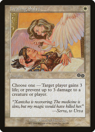 Healing Salve [Urza's Saga] | Dumpster Cat Games