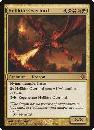 Hellkite Overlord [Shards of Alara] | Dumpster Cat Games