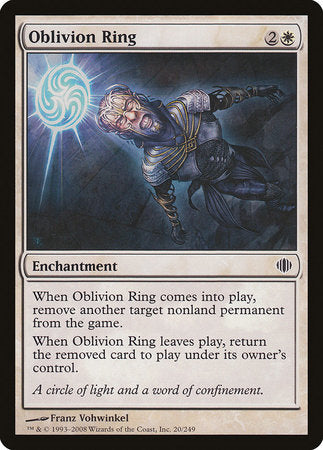 Oblivion Ring [Shards of Alara] | Dumpster Cat Games