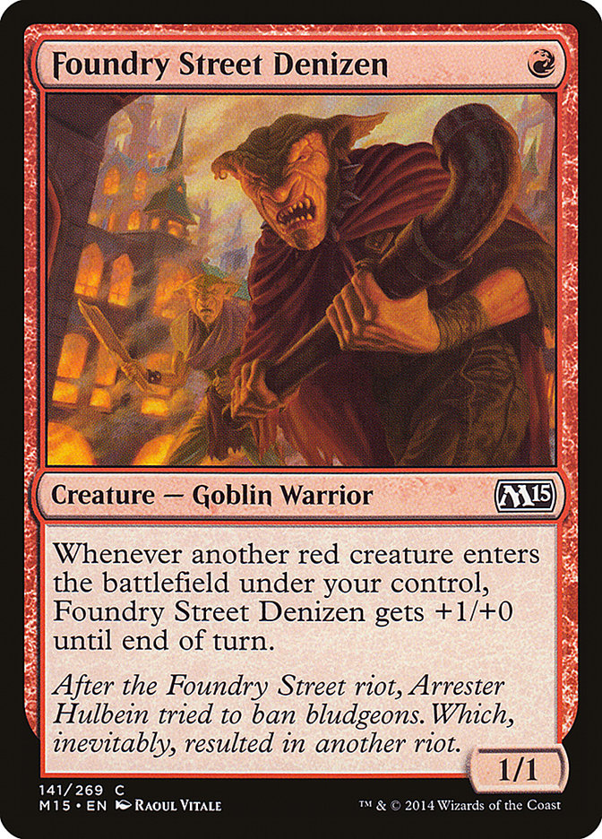 Foundry Street Denizen [Magic 2015] | Dumpster Cat Games