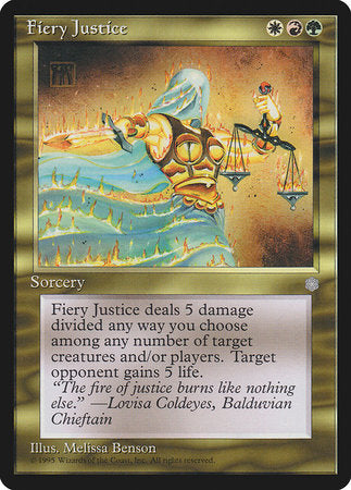 Fiery Justice [Ice Age] | Dumpster Cat Games