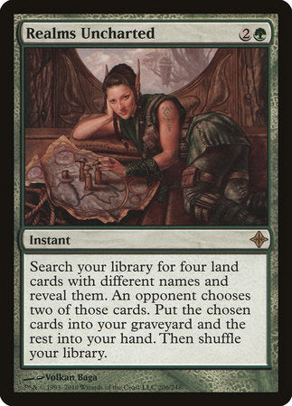 Realms Uncharted [Rise of the Eldrazi] | Dumpster Cat Games