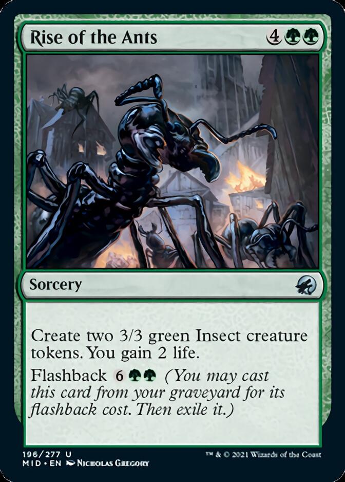 Rise of the Ants [Innistrad: Midnight Hunt] | Dumpster Cat Games