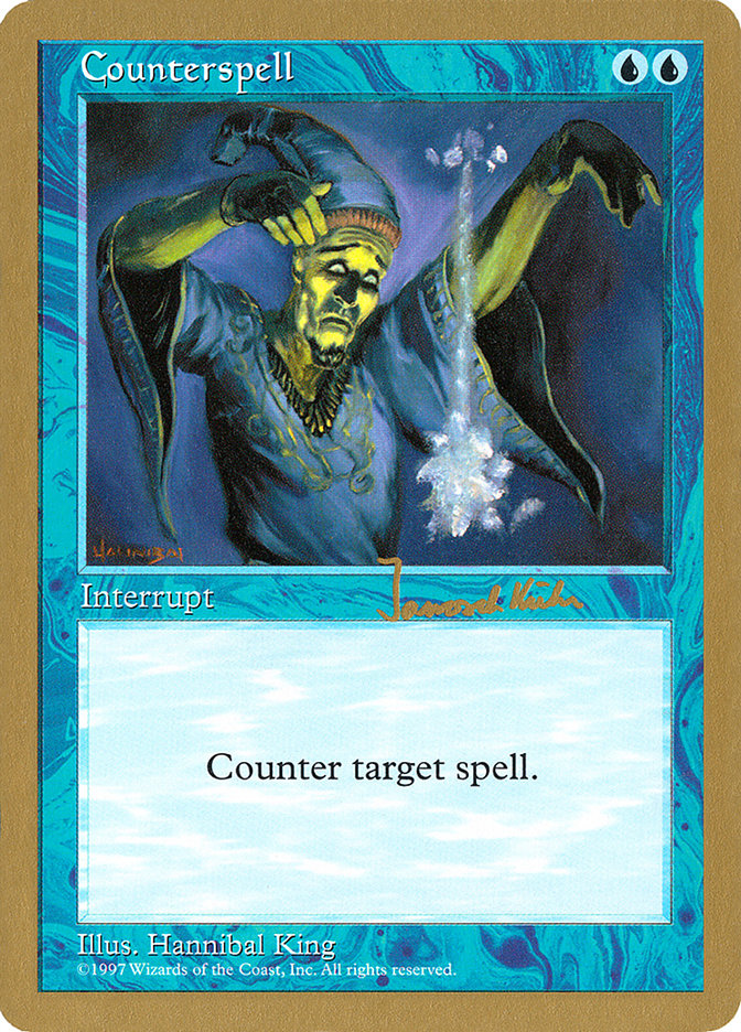 Counterspell (Janosch Kuhn) [World Championship Decks 1997] | Dumpster Cat Games