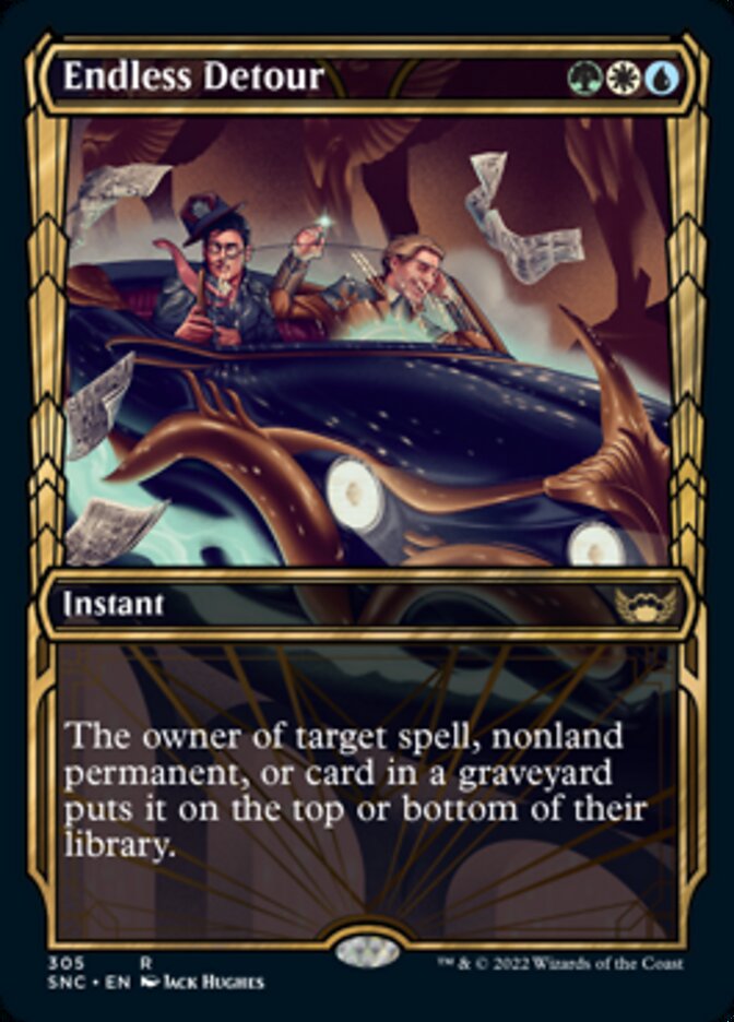 Endless Detour (Showcase Golden Age) [Streets of New Capenna] | Dumpster Cat Games