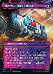 Blaster, Combat DJ // Blaster, Morale Booster (Shattered Glass) [Universes Beyond: Transformers] | Dumpster Cat Games