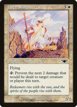 Aven Redeemer [Legions] | Dumpster Cat Games