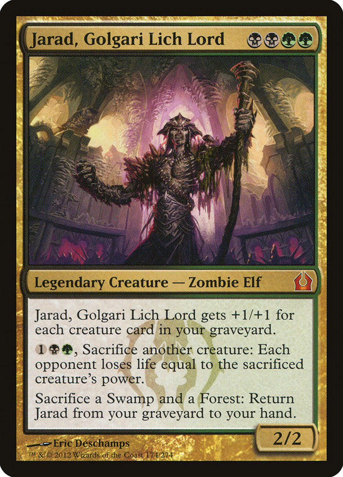 Jarad, Golgari Lich Lord [Return to Ravnica] | Dumpster Cat Games