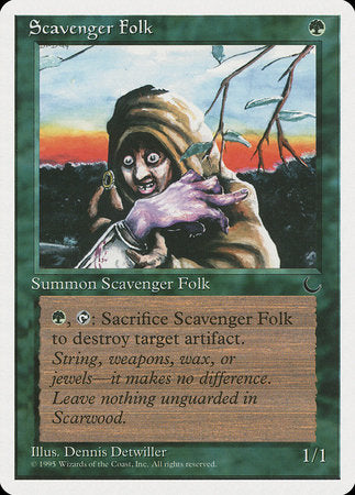Scavenger Folk [Chronicles] | Dumpster Cat Games
