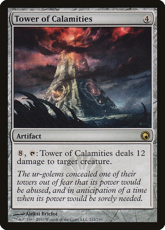Tower of Calamities [Scars of Mirrodin] | Dumpster Cat Games