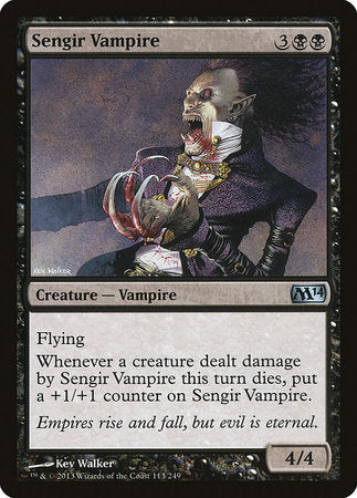 Sengir Vampire [Magic 2014] | Dumpster Cat Games