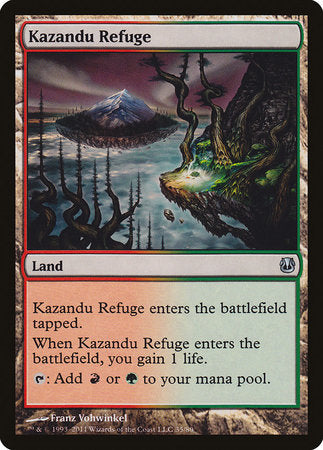 Kazandu Refuge [Duel Decks: Ajani vs. Nicol Bolas] | Dumpster Cat Games
