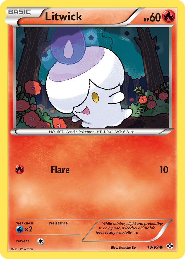 Litwick (18/99) [Black & White: Next Destinies] | Dumpster Cat Games