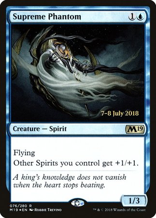 Supreme Phantom [Core Set 2019 Promos] | Dumpster Cat Games