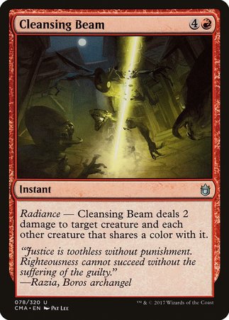 Cleansing Beam [Commander Anthology] | Dumpster Cat Games