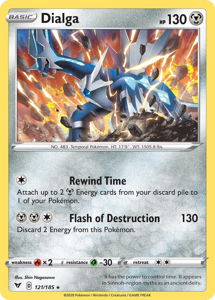 Dialga (121/185) [Sword & Shield: Vivid Voltage] | Dumpster Cat Games