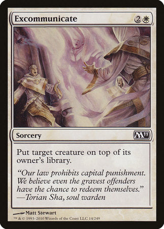 Excommunicate [Magic 2011] | Dumpster Cat Games