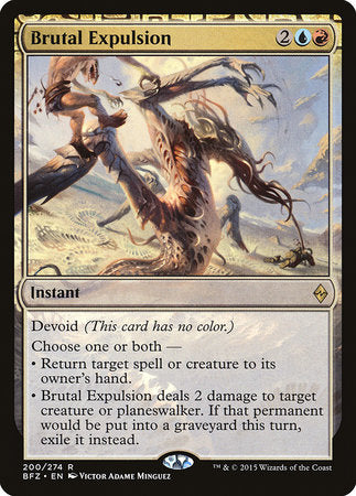 Brutal Expulsion [Battle for Zendikar] | Dumpster Cat Games