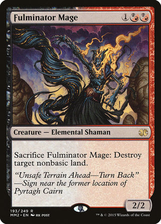Fulminator Mage [Modern Masters 2015] | Dumpster Cat Games