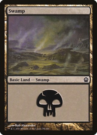 Swamp (238) [Theros] | Dumpster Cat Games