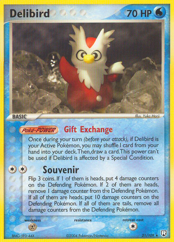 Delibird (21/109) [EX: Team Rocket Returns] | Dumpster Cat Games