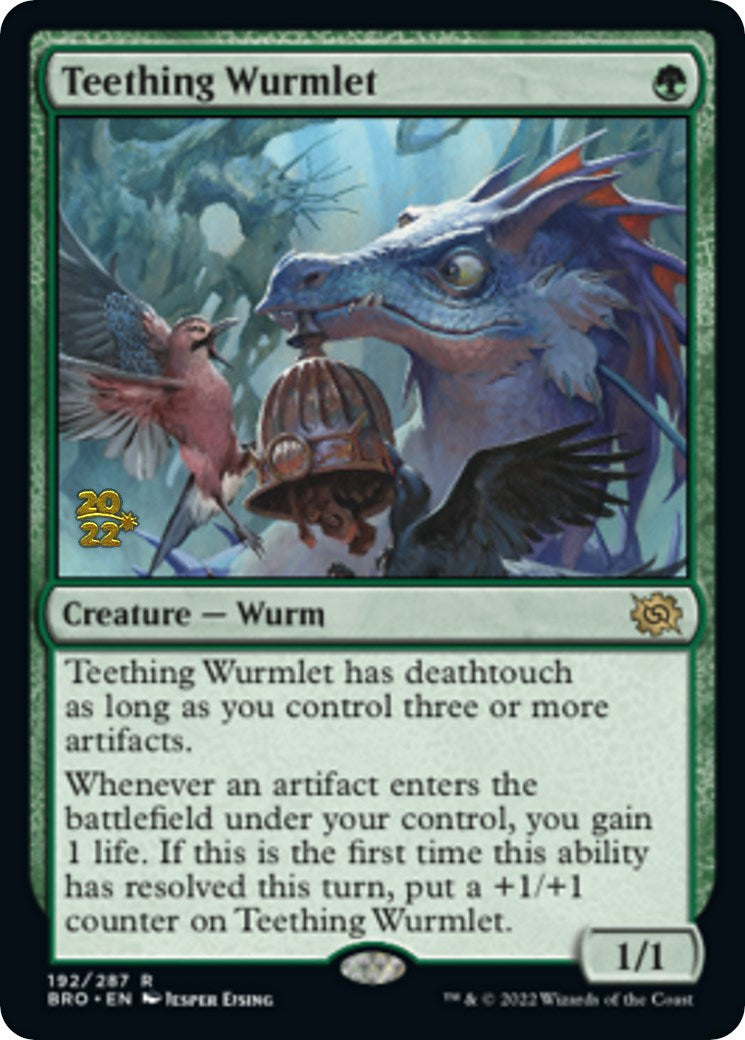 Teething Wurmlet [The Brothers' War: Prerelease Promos] | Dumpster Cat Games