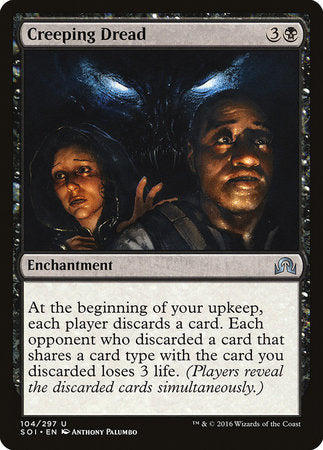 Creeping Dread [Shadows over Innistrad] | Dumpster Cat Games