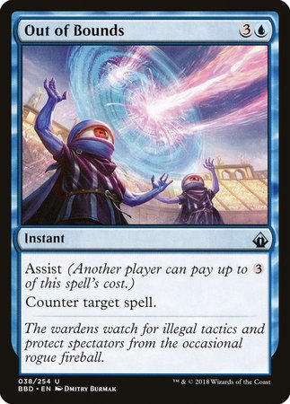 Out of Bounds [Battlebond] | Dumpster Cat Games