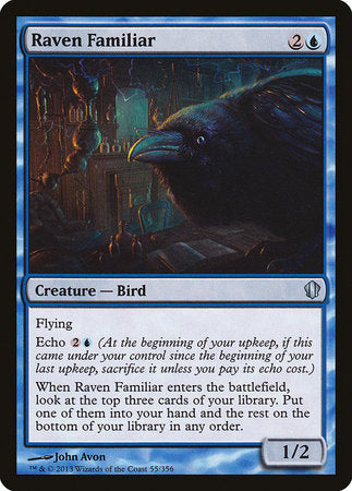 Raven Familiar [Commander 2013] | Dumpster Cat Games