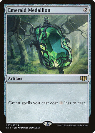 Emerald Medallion [Commander 2014] | Dumpster Cat Games
