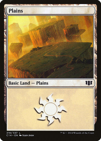 Plains (318) [Commander 2014] | Dumpster Cat Games