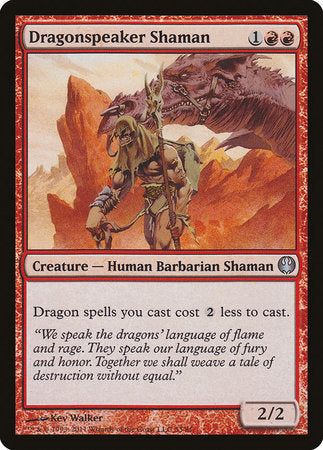 Dragonspeaker Shaman [Duel Decks: Knights vs. Dragons] | Dumpster Cat Games
