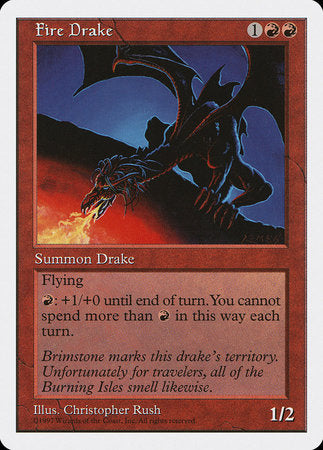 Fire Drake [Fifth Edition] | Dumpster Cat Games