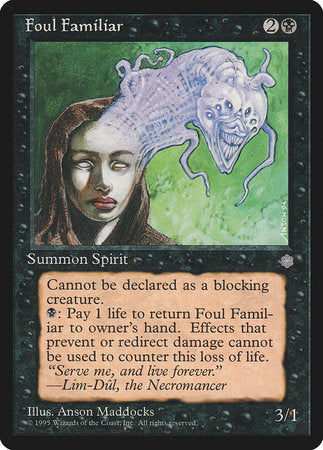 Foul Familiar [Ice Age] | Dumpster Cat Games