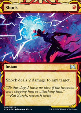 Shock (Etched Foil) [Strixhaven Mystical Archive] | Dumpster Cat Games