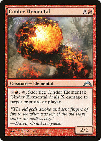 Cinder Elemental [Gatecrash] | Dumpster Cat Games