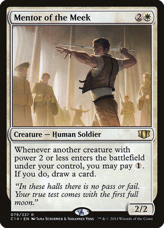 Mentor of the Meek [Commander 2014] | Dumpster Cat Games