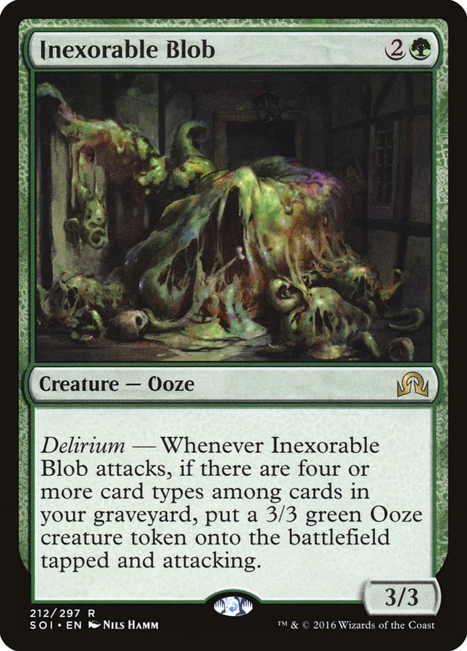 Inexorable Blob [Shadows over Innistrad] | Dumpster Cat Games