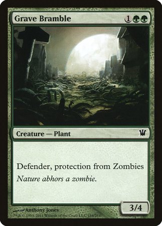 Grave Bramble [Innistrad] | Dumpster Cat Games