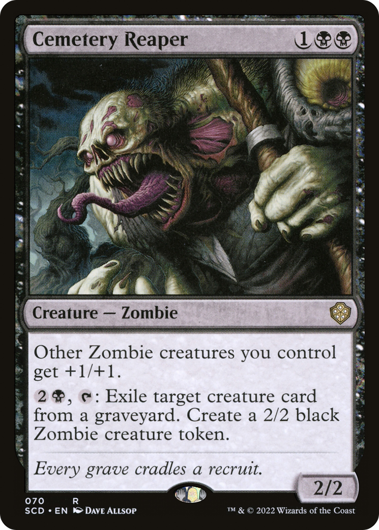 Cemetery Reaper [Starter Commander Decks] | Dumpster Cat Games