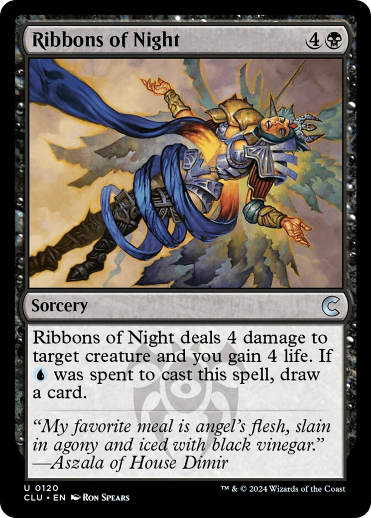 Ribbons of Night [Ravnica: Clue Edition] | Dumpster Cat Games