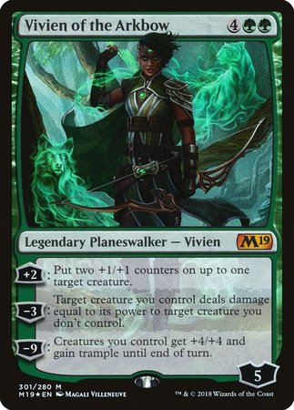 Vivien of the Arkbow [Core Set 2019] | Dumpster Cat Games