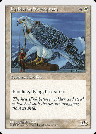 Kjeldoran Skycaptain [Fifth Edition] | Dumpster Cat Games